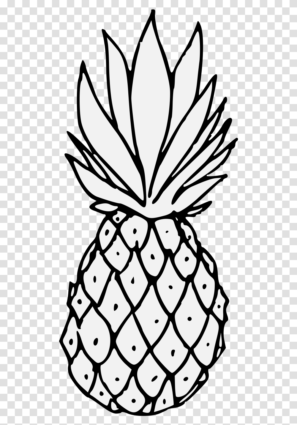 Pineapple Heraldic Fruit, Plant, Food, Vegetable, Carrot Transparent Png