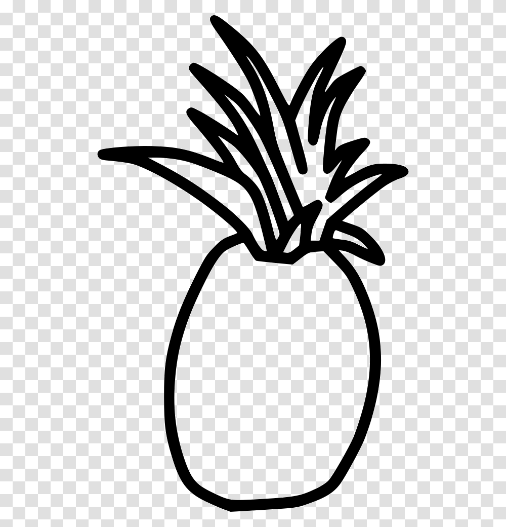 Pineapple Icon Free Download, Plant, Food, Vegetable, Produce Transparent Png