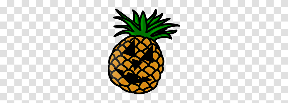 Pineapple Jack O Lantern Clip Art, Plant, Fruit, Food Transparent Png