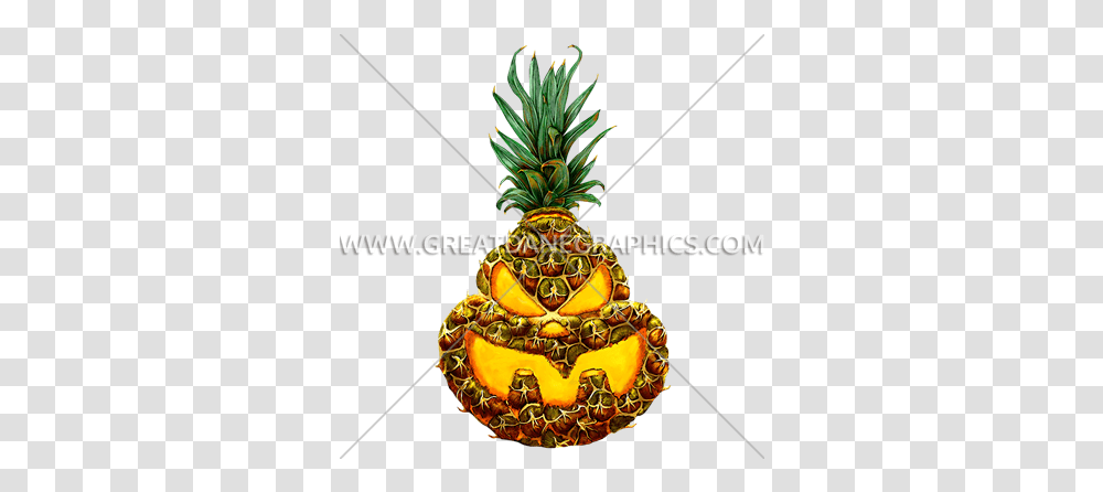 Pineapple Jack Olantern Production Ready Artwork For T Ananas, Fruit, Plant, Food Transparent Png
