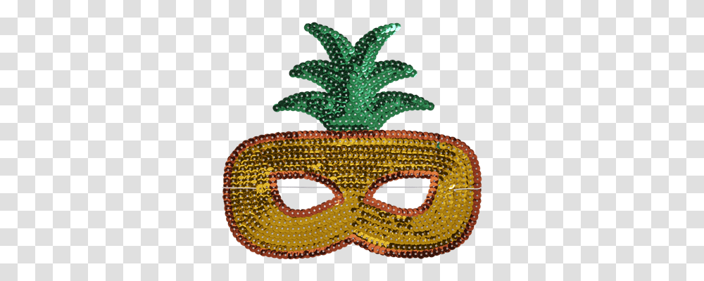 Pineapple Mask, Crowd, Parade, Carnival, Rug Transparent Png