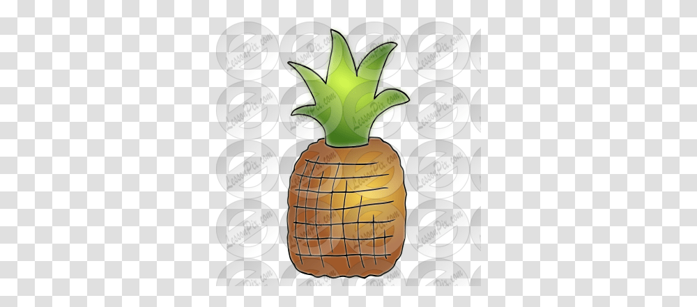 Pineapple Picture For Classroom Therapy Use Great Pineapple, Plant, Vegetable, Food, Carrot Transparent Png