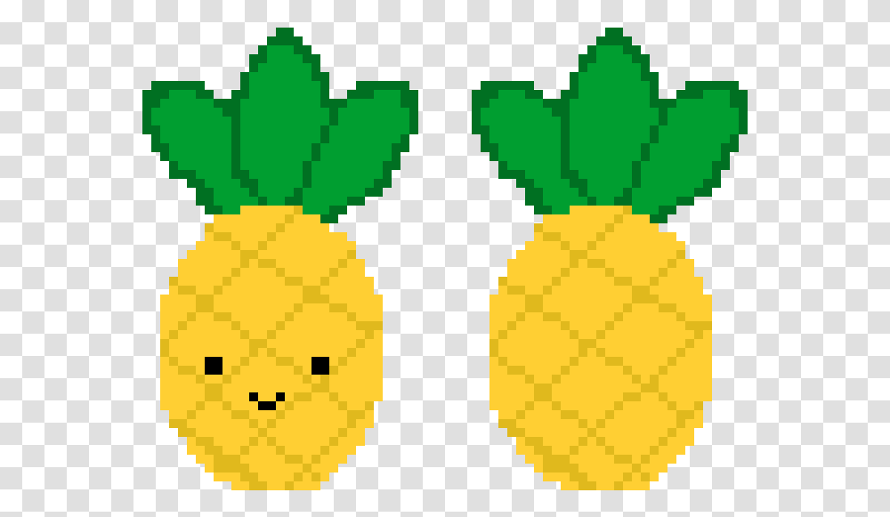 Pineapple Pixel Art, Plant, Vegetable, Food, Carrot Transparent Png