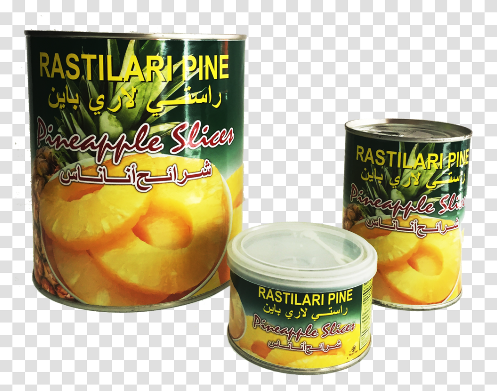 Pineapple Slice, Canned Goods, Aluminium, Food, Tin Transparent Png