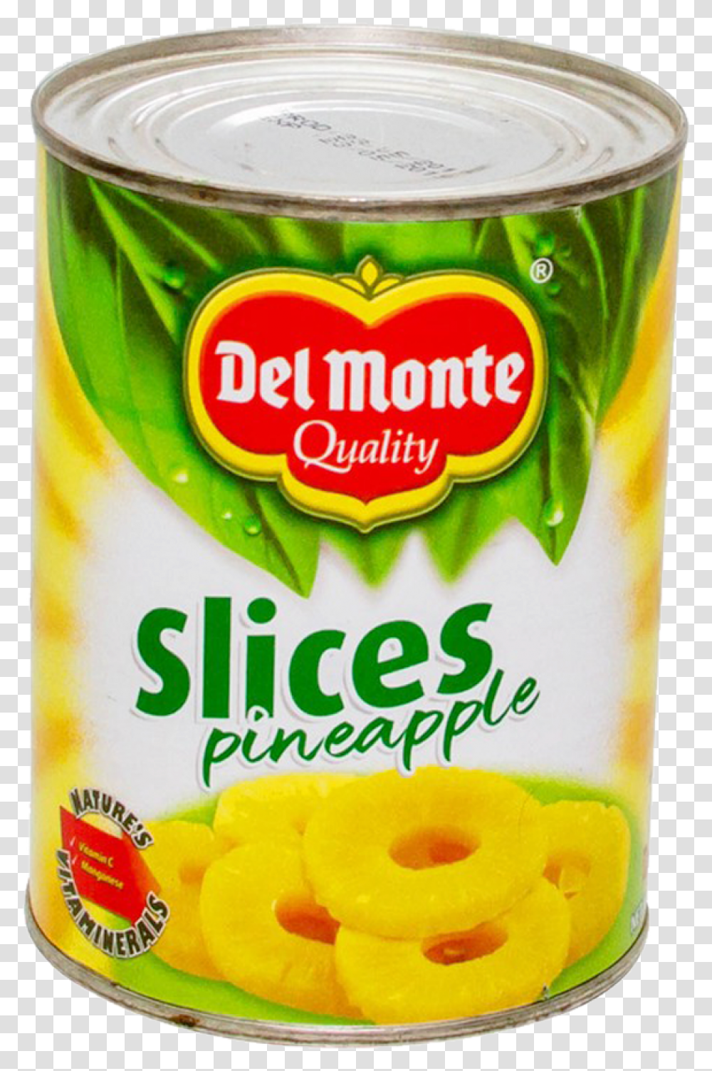 Pineapple Slice, Tin, Food, Canned Goods, Aluminium Transparent Png