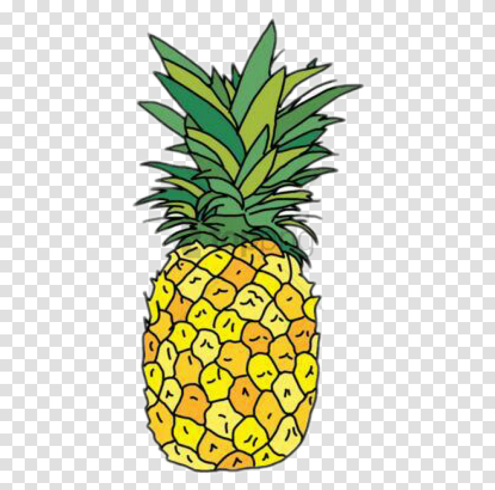 Pineapple Sticker, Plant, Fruit, Food, Rug Transparent Png