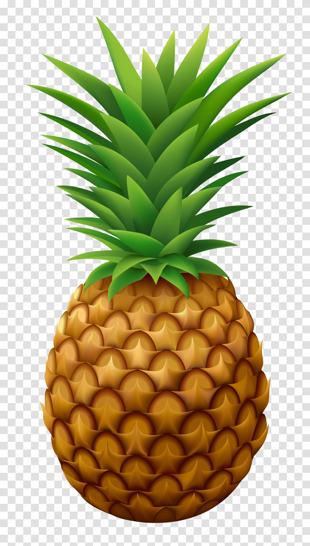 Pineapple Vector Clipart, Fruit, Plant, Food Transparent Png