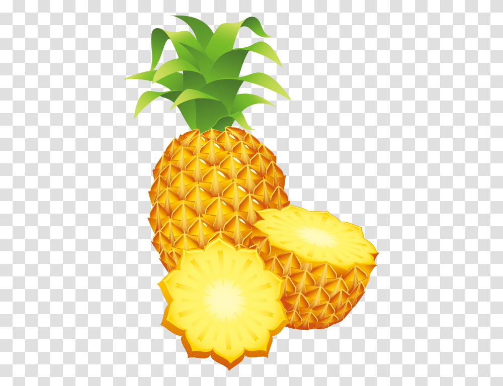 Pineapple Vector, Plant, Fruit, Food Transparent Png