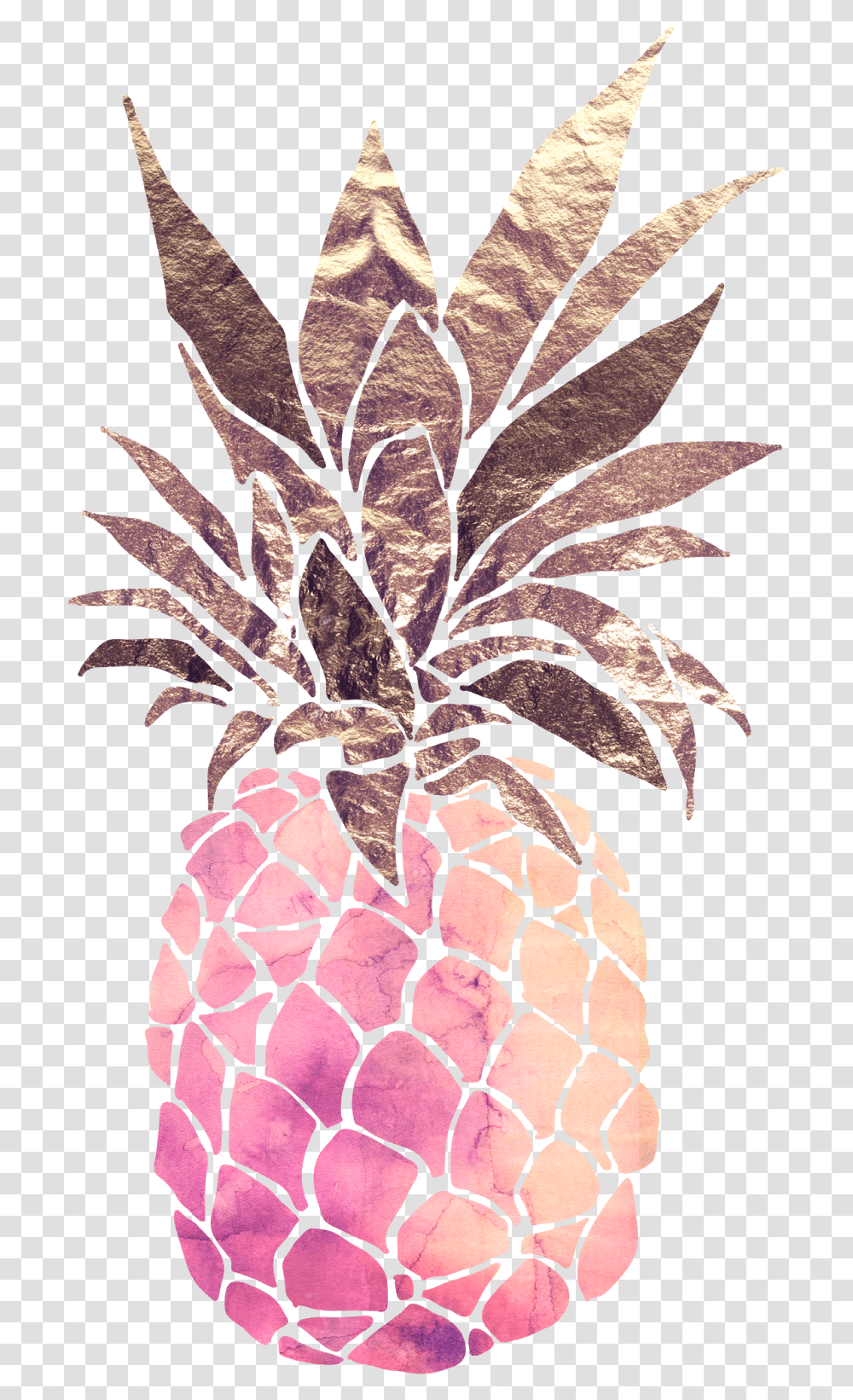 Pineapple Watercolor Pink, Rug, Skin, Drawing Transparent Png