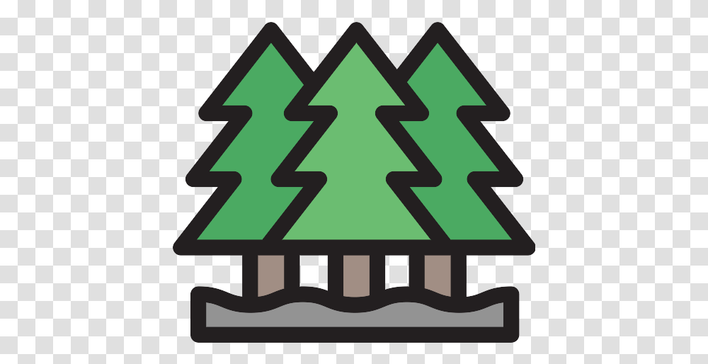 Pines Forest Icon Repo Free Icons Tree Outline, Symbol, Text, Graphics, Art Transparent Png