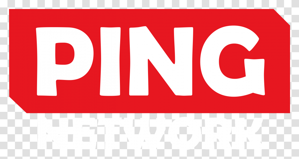 Ping Network Logo, Label, Word Transparent Png