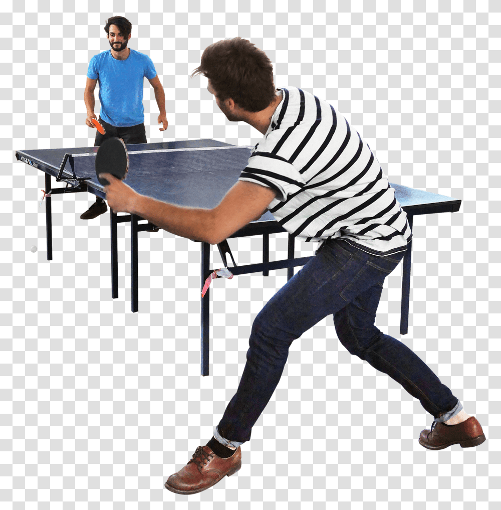 Ping Pong Download Image People Playing Table Tennis, Person, Human, Sport, Sports Transparent Png