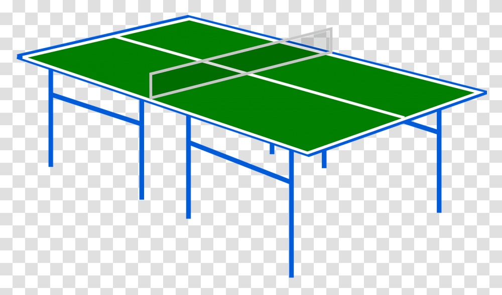 Ping Pong Table Clipart, Sport, Sports Transparent Png