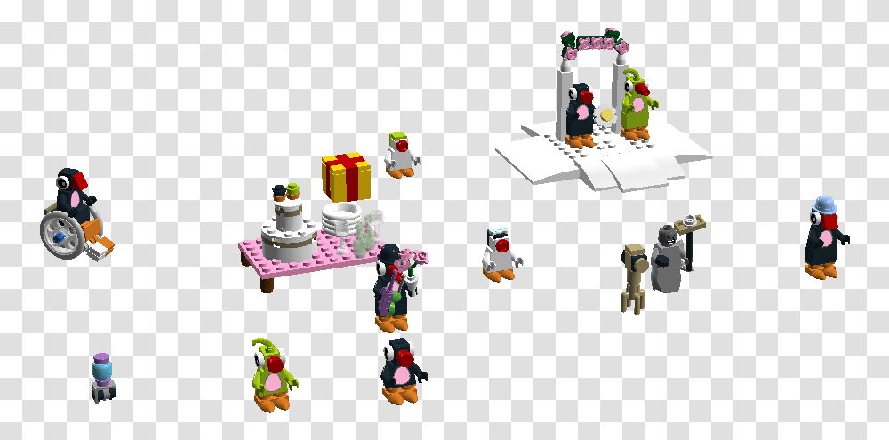 Pingu A Very Special Wedding, Super Mario, Toy, Tabletop, Furniture Transparent Png