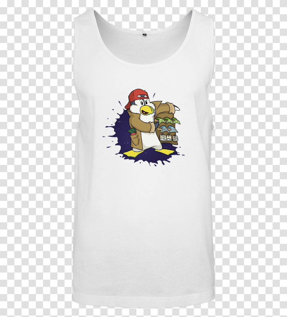 Pingu, Apparel, Sleeve, Tank Top Transparent Png