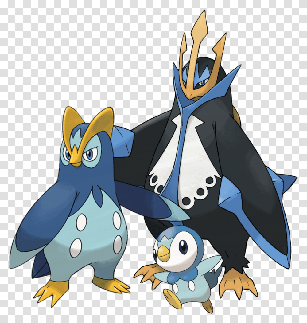 Pingu Friend Pokemonteam Neurchi Pokemon Go Empoleon, Bird, Animal, Penguin Transparent Png