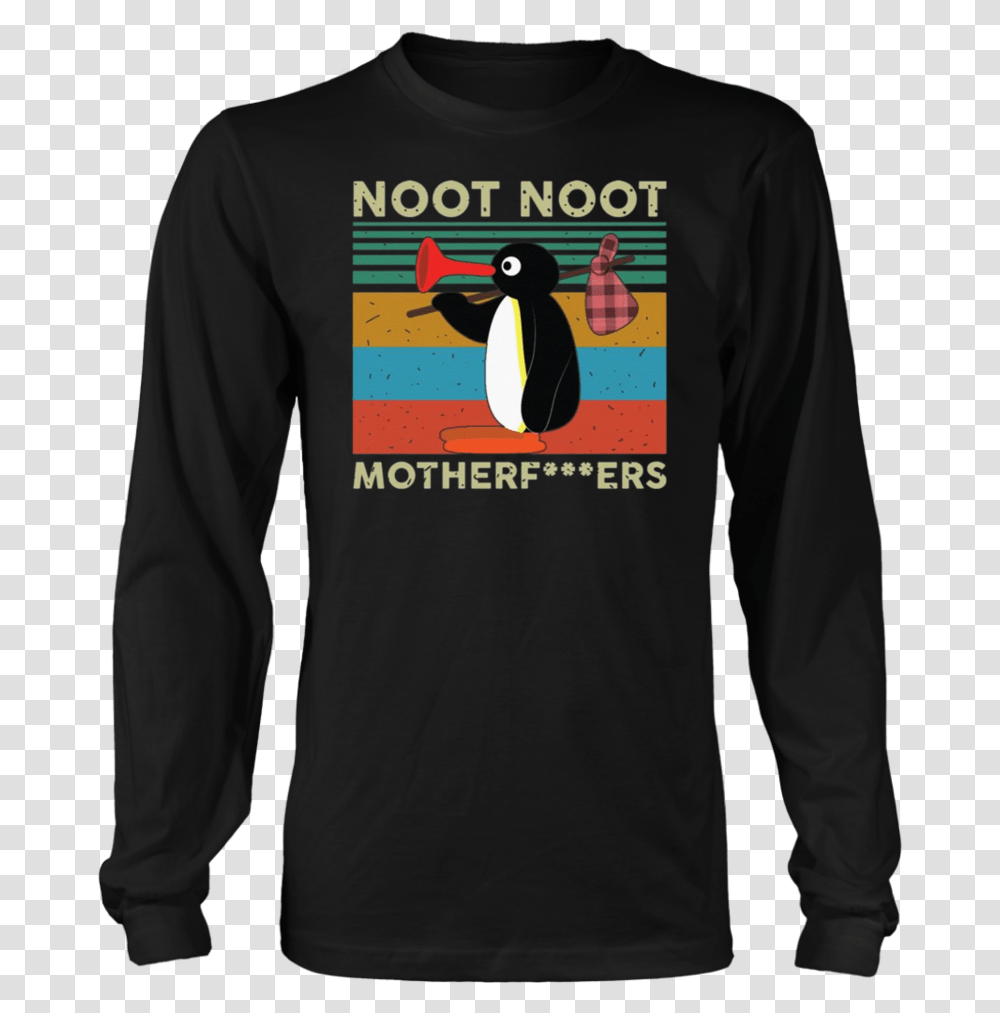 Pingu Noot Noot Motherfucker T Shirt Dad Its Called Anime Aliexpress, Sleeve, Apparel, Long Sleeve Transparent Png