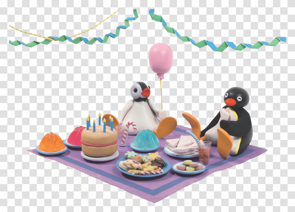 Pingu Party Download Pingu Party, Penguin, Sweets, Food, Icing Transparent Png