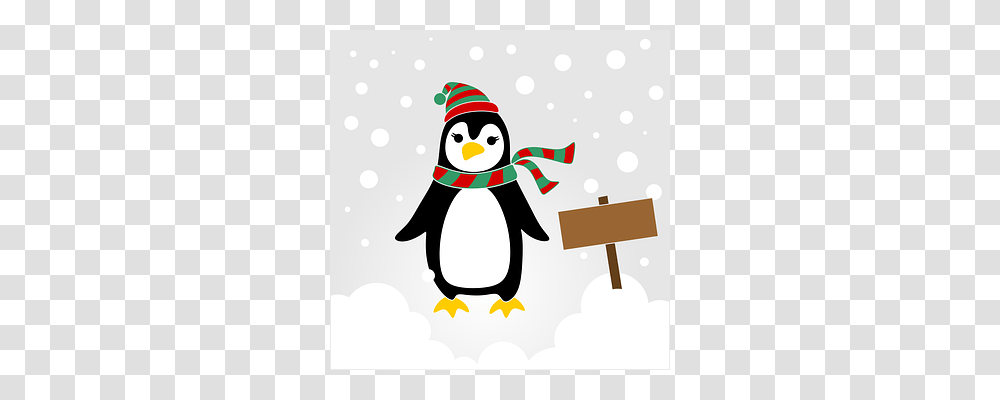 Pinguin Snowman, Winter, Outdoors, Nature Transparent Png