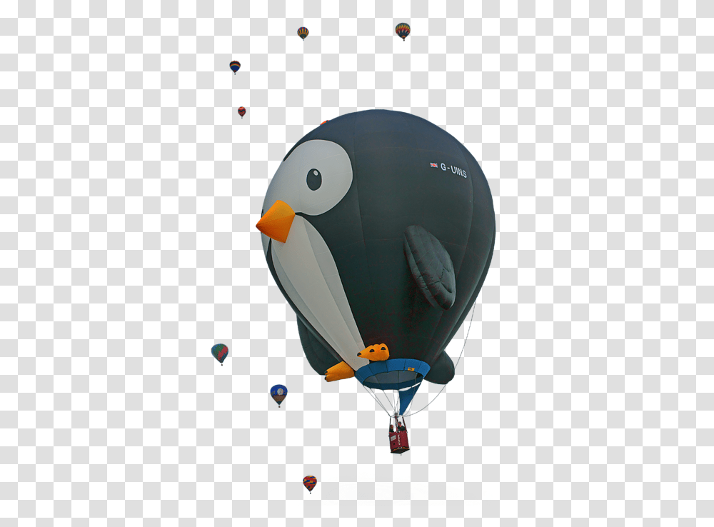 Pinguino De Madagascar En Globo, Hot Air Balloon, Aircraft, Vehicle, Transportation Transparent Png