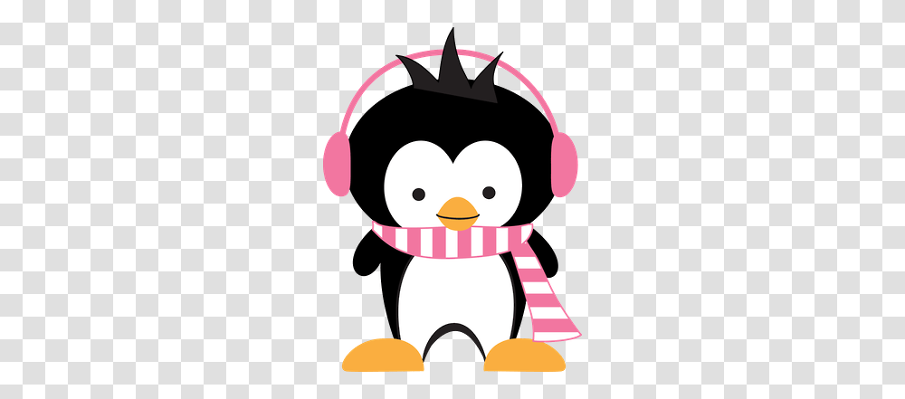 Pinguins, Headphones, Electronics, Headset, Bird Transparent Png