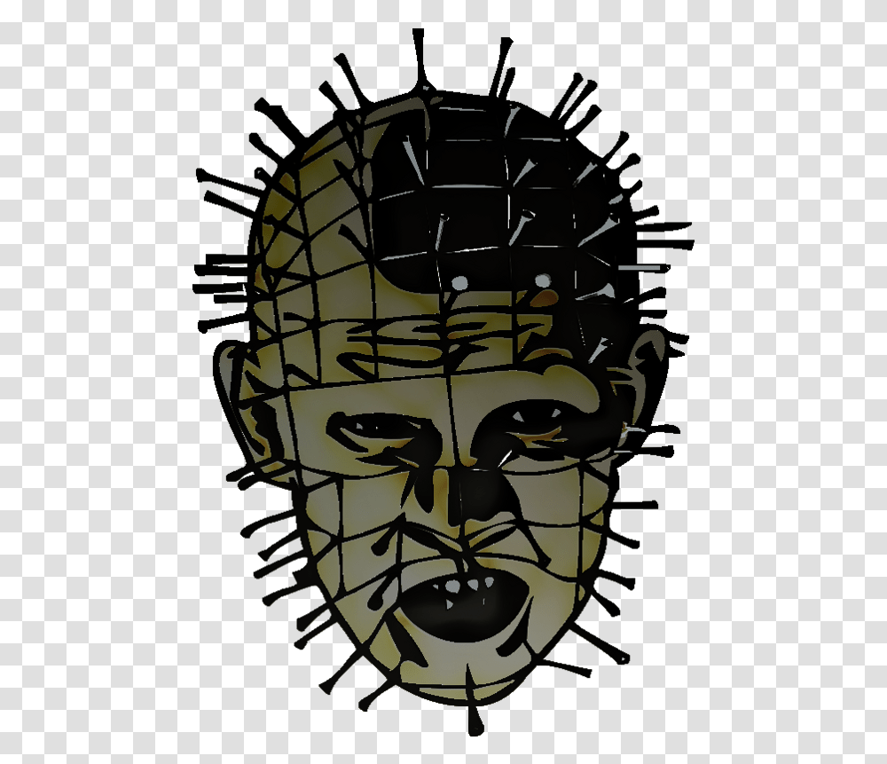 Pinhead 4 Image Hellraiser, Art, Modern Art, Text, Interior Design Transparent Png