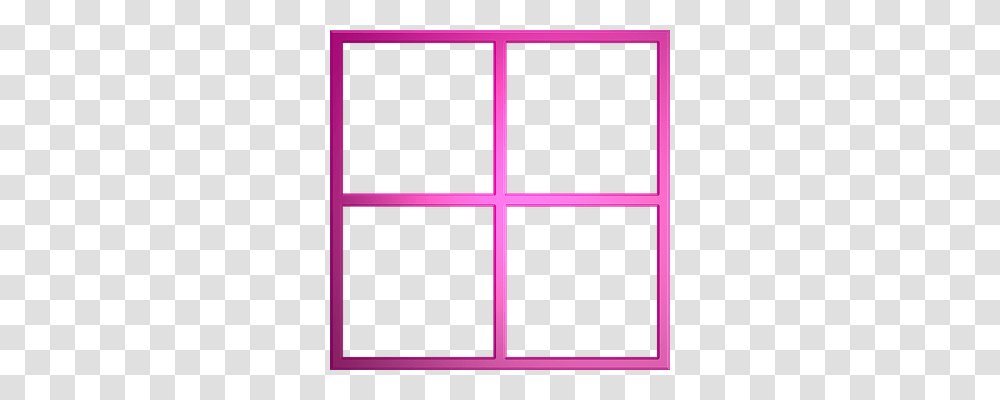 Pink Holiday, Window, Cross Transparent Png