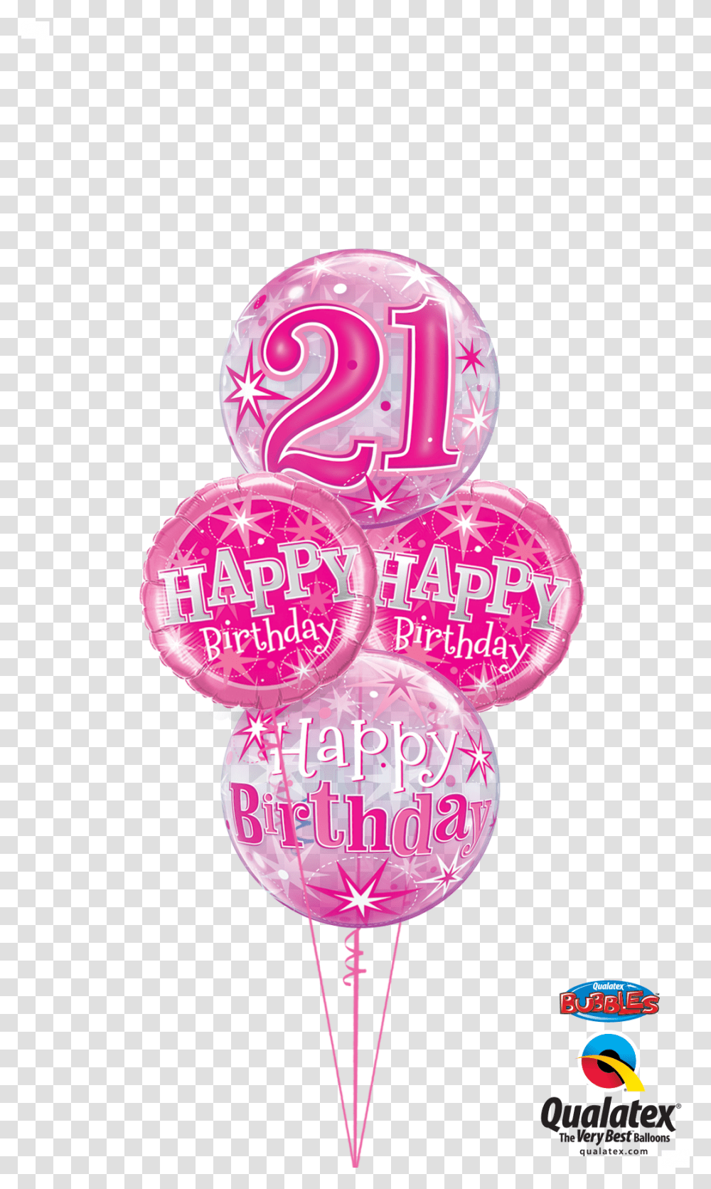 Pink 21st Birthday Pink Happy 21st Birthday, Light, Paper, Helmet Transparent Png