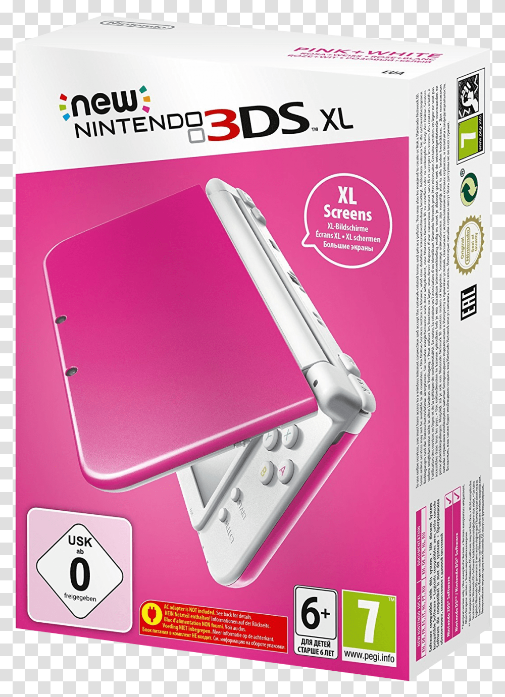 Pink 2ds Xl, Mobile Phone, Electronics, Cell Phone, Security Transparent Png