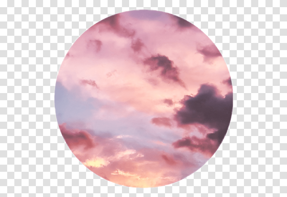 Pink Aesthetic Background Circle, Moon, Outer Space, Night, Astronomy Transparent Png