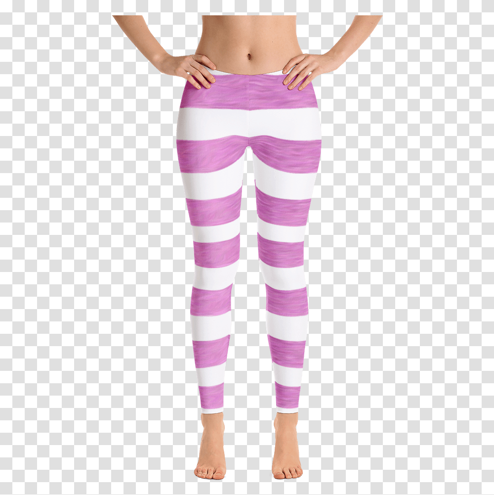 Pink Amp White Striped Leggings Make It Pink Make It Blue Shirt, Pants, Apparel, Tights Transparent Png