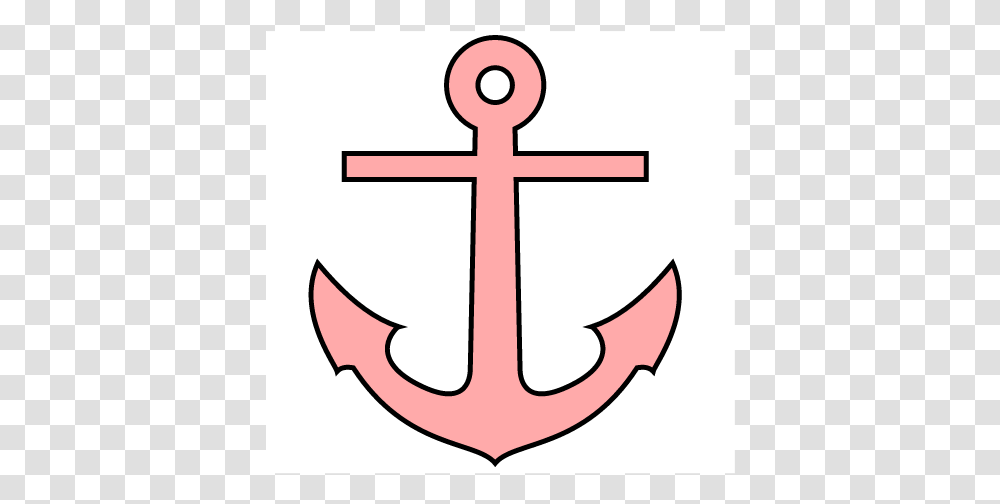 Pink Anchor White Background, Cross, Hook, Axe Transparent Png