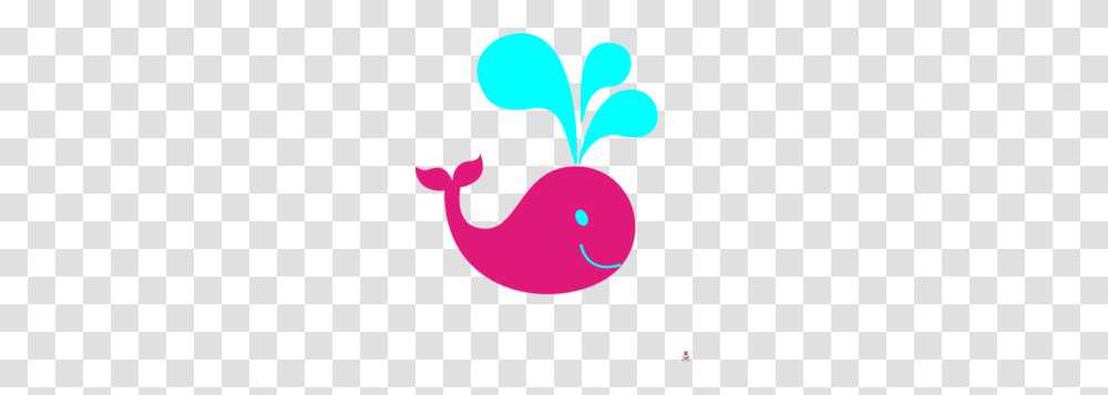 Pink And Aqua Whale Clip Art, Plant, Vegetable, Food, Radish Transparent Png