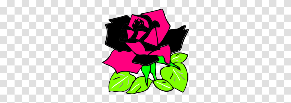 Pink And Black Rose Clip Art, Tree, Plant, Leaf Transparent Png