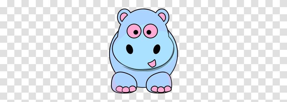 Pink And Blue Hippo Clip Arts For Web, Piggy Bank, Animal, Mammal Transparent Png
