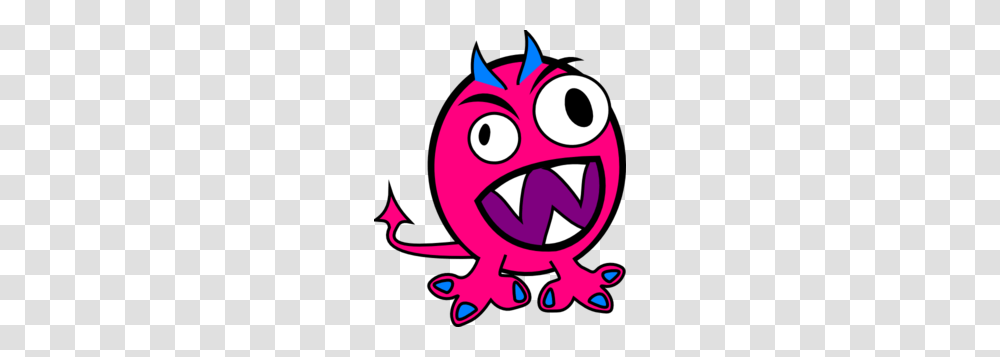 Pink And Blue Monster Clip Art, Poster, Advertisement, Food Transparent Png