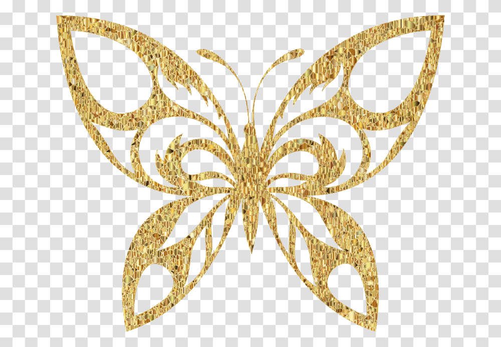 Pink And Gold Butterflies, Accessories, Accessory, Jewelry, Brooch Transparent Png