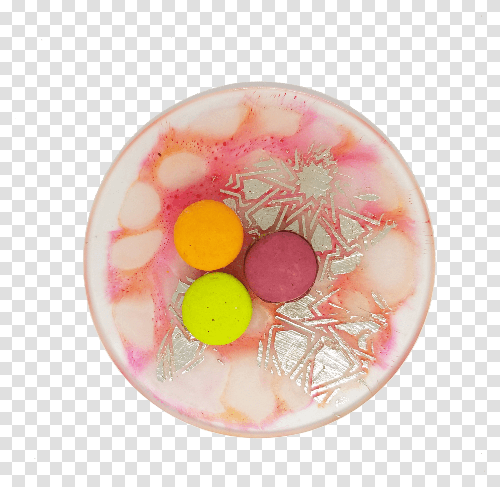Pink And Gold Round Resin Tray Circle, Food, Egg, Easter Egg Transparent Png