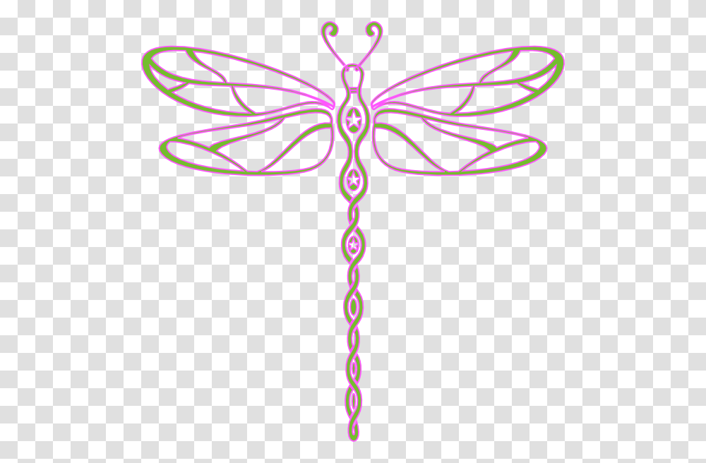 Pink And Green Dragonfly Clip Art, Insect, Invertebrate, Animal, Anisoptera Transparent Png