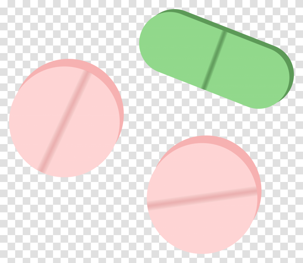 Pink And Green Tablets Image Pink Pills, Capsule, Medication Transparent Png