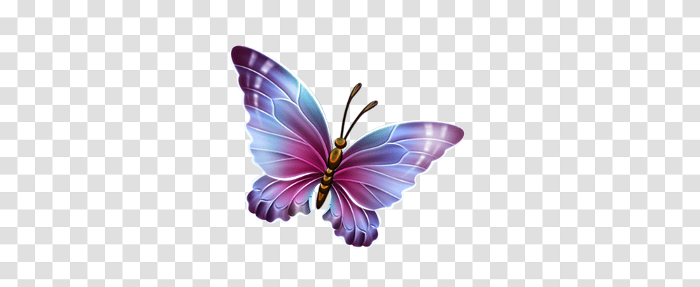 Pink And Purple Butterfly Clipart, Accessories, Accessory, Jewelry, Flower Transparent Png