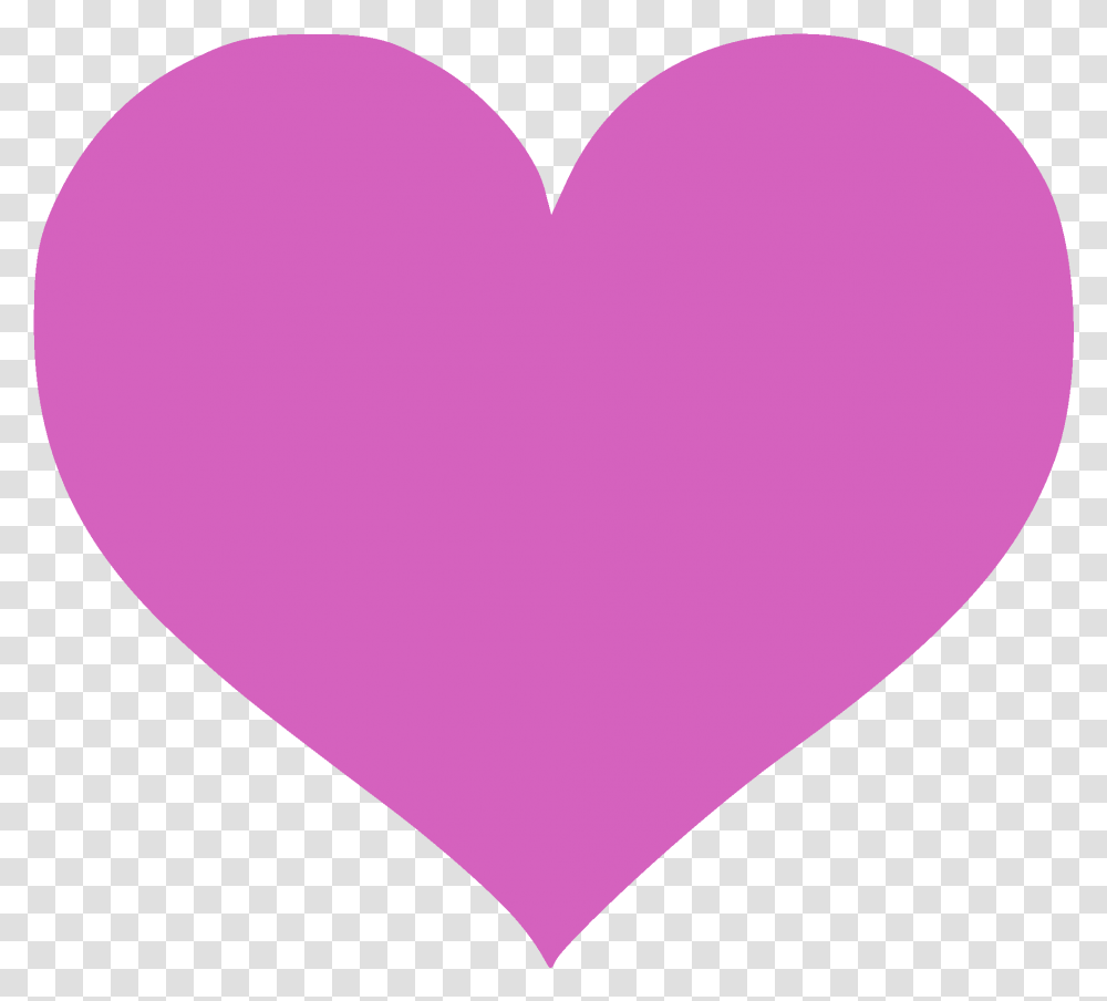 Pink And Purple Heart, Balloon, Cushion, Pillow Transparent Png