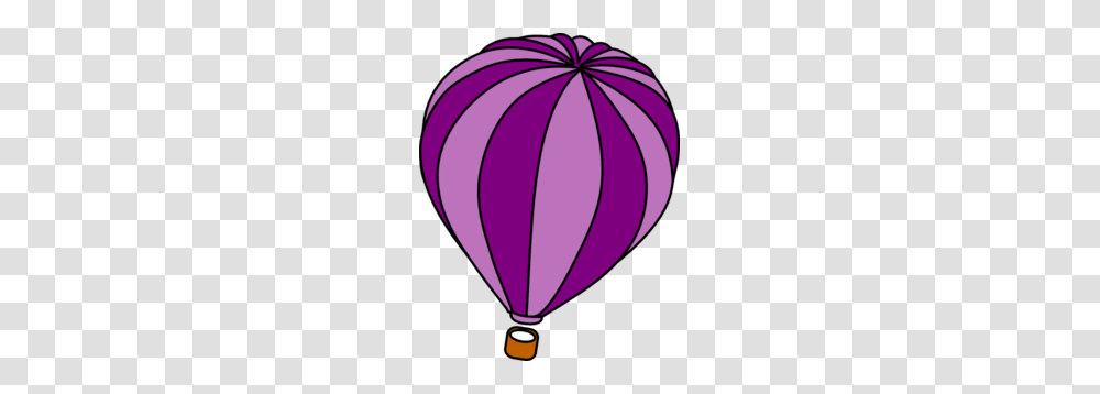 Pink And Purple Hot Air Balloon, Aircraft, Vehicle, Transportation, Lamp Transparent Png