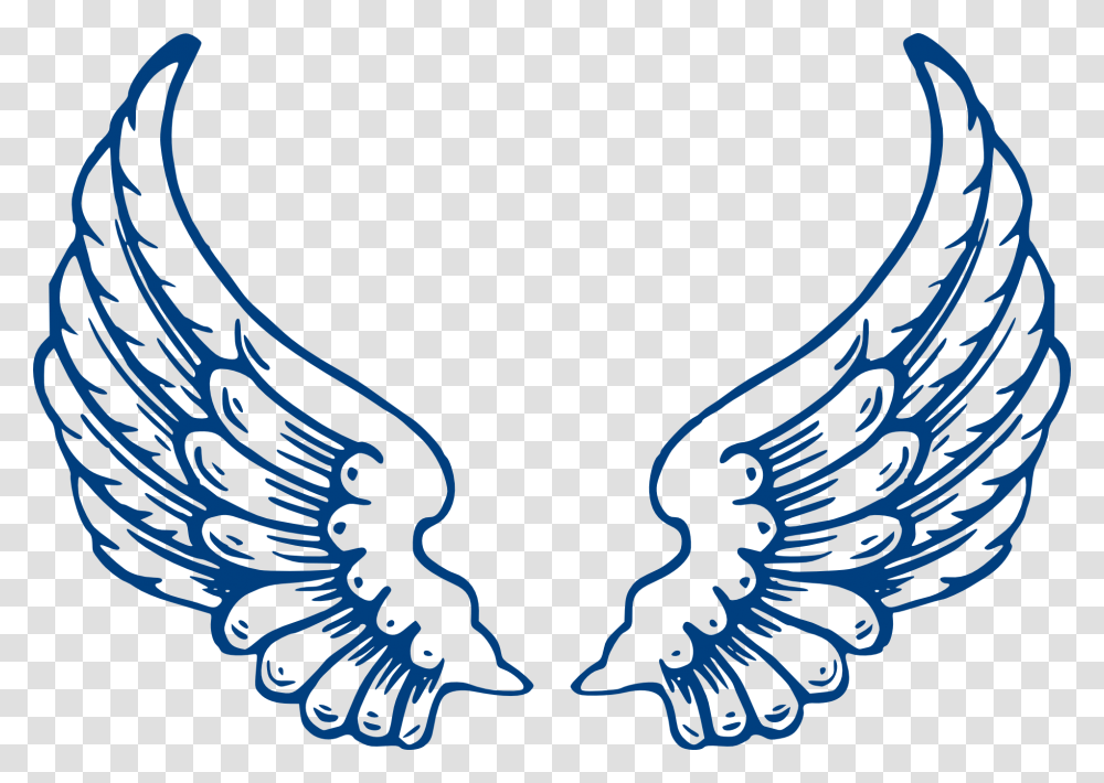 Pink Angel Wings, Bird, Animal, Logo Transparent Png