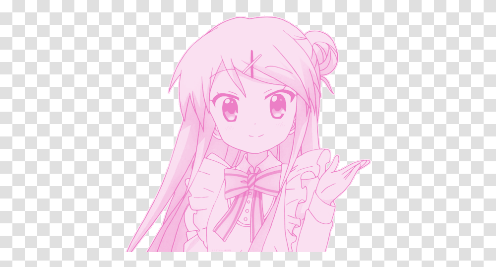 Pink Anime Aesthetic Gif, Comics, Book, Manga, Person Transparent Png