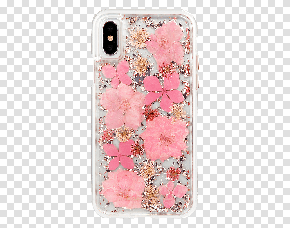 Pink Apple Phone Case Flower Iphone Xs Mate Case Mate Iphone X Case, Clothing, Rug, Plant, Accessories Transparent Png