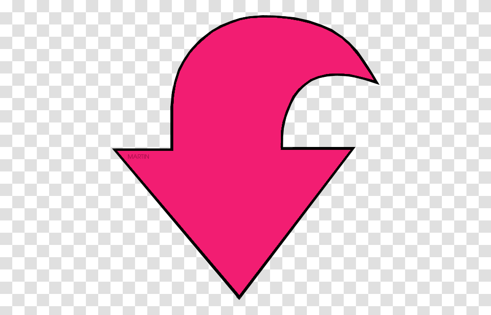 Pink Arrow Image With No Background Clip Art, Alphabet, Text, Symbol, Heart Transparent Png