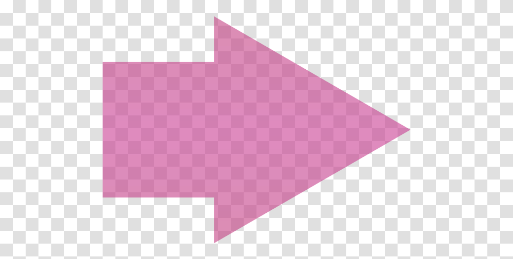 Pink Arrow Pointing Right Full Size Download Seekpng Pink Arrow Pointing Right, Lighting, Triangle, Purple, Business Card Transparent Png