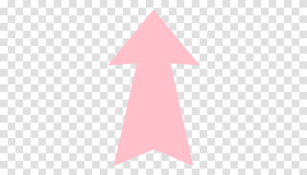 Pink Arrow Up 4 Icon Free Pink Arrow Icons Triangle, Clothing, Symbol, Rug, Text Transparent Png