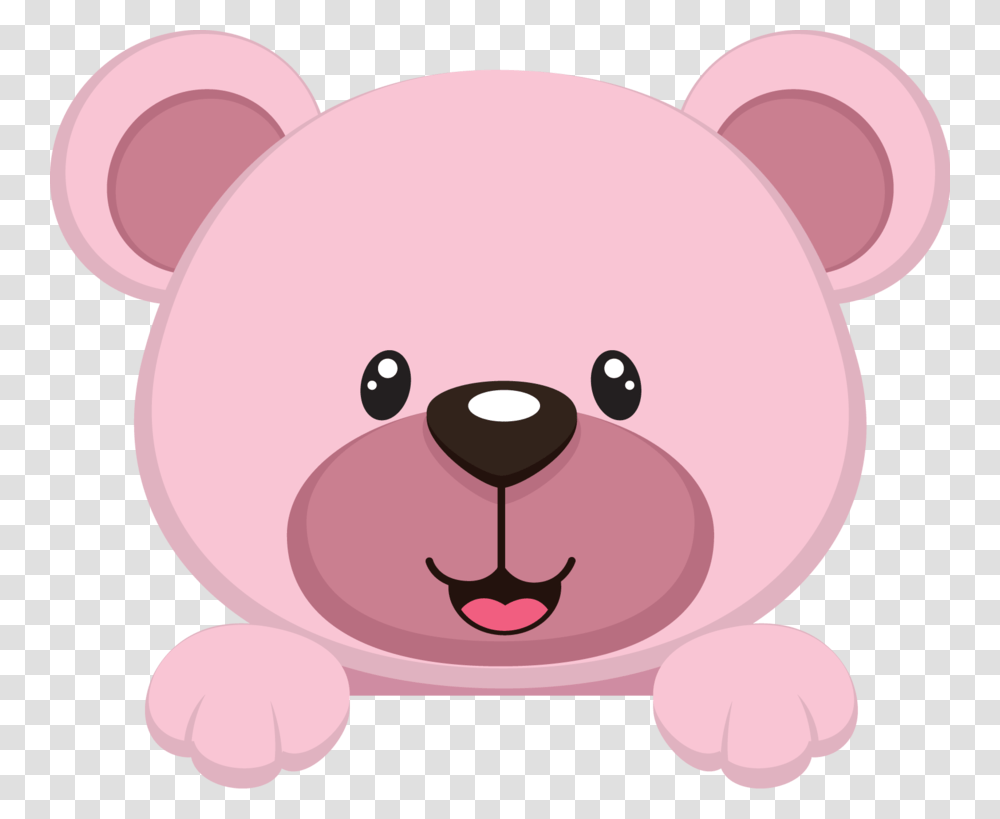 Pink Baby Bear Clipart, Plush, Toy, Animal, Mammal Transparent Png